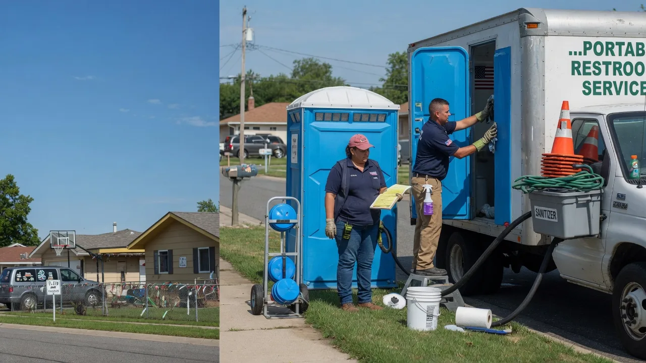 Portable Toilet Rental in Hertel, WI near me